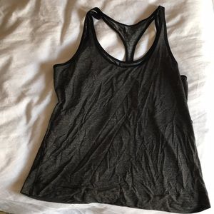 Like new gray lululemon tank